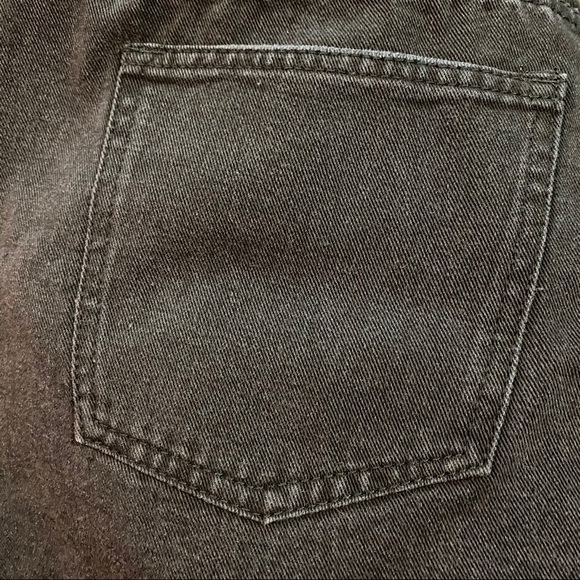 Dex Cut Off Denim Jean Shorts NWT Black Frayed Hem - Picture 4 of 4